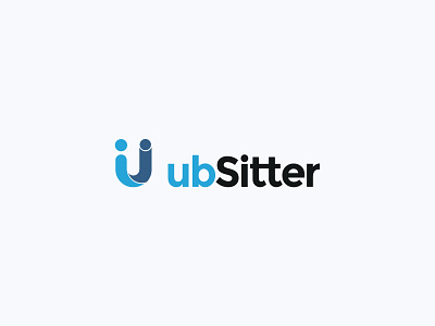 UbSitter logo (Personal Project) branding design logo