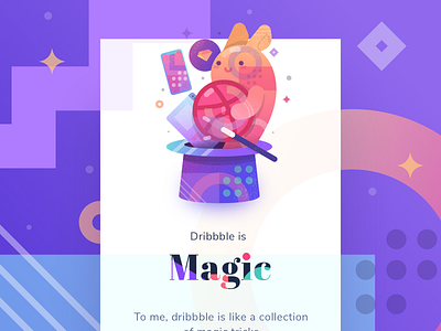 Dribbble is Magic !