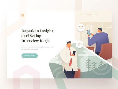 Interview Insight Landing Page