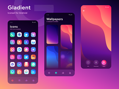 Gladient Iconset App Exploration