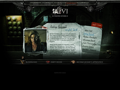 SAW VI website hesavedme horror interactive saw vi