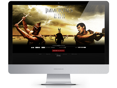 Immortals campaign immortal immortals theatrical web