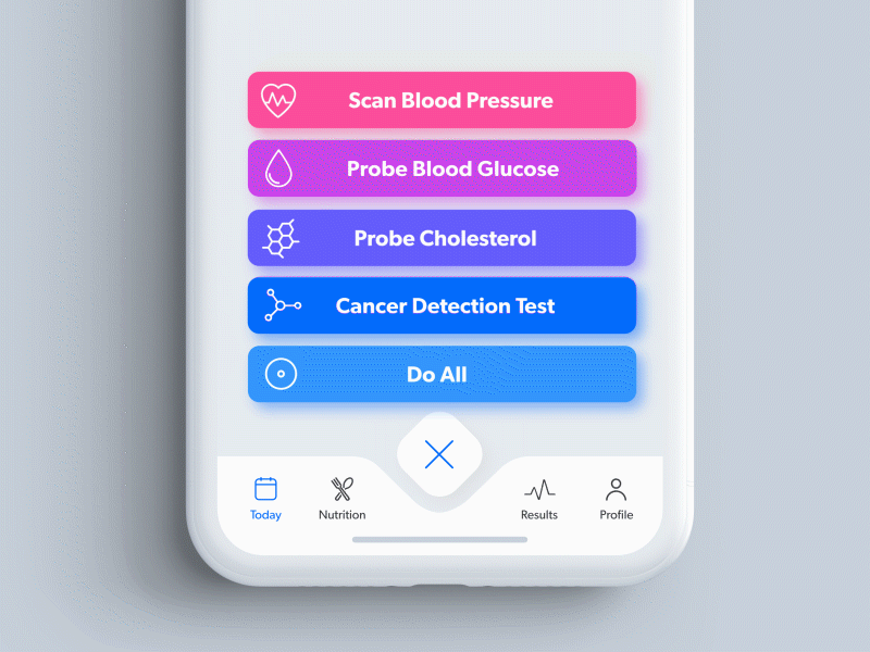 Health Scanner blood cholesterol glucose health ios medical medicine pressure scanner