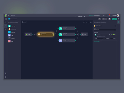 Resolve - Automation Designer adobexd automation decision point decision tree devops flow flow chart flow chart flowchart flowcharts hadzhiev orchestration playbook runbook security sevilaxiom task management task manager ux xd