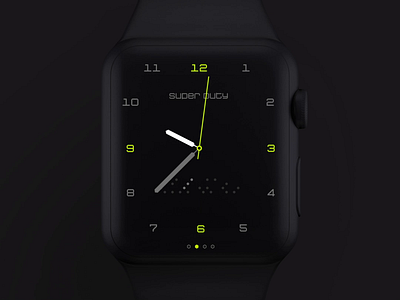 Super Duty Watch Face Concept adobexd apple apple watch hadzhiev sevilaxiom strahil ui watch watchface wearable wearables xd