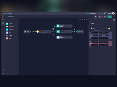 Resolve - Automation Designer (Animated UI Concept) adobexd automation commands desktop app desktop application devops devops app division flowchart hadzhiev it it automation prime primedivision resolve strahil ui design xd страхил хаджиев