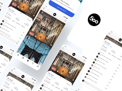 500px Mobile App Concept