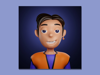 3D CHARACTER, MR. SIMON by Hamzah Fadilah on Dribbble