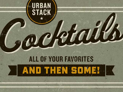 Urban Stack Cocktails