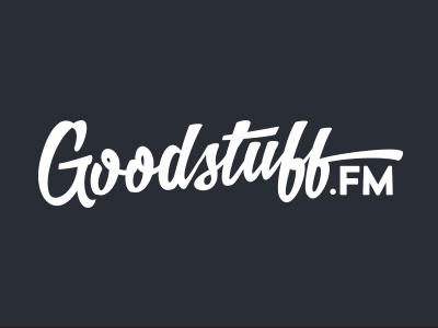 Goodstuff.fm network script technology typography website