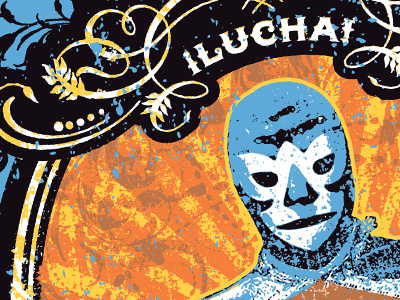 Taco Mamacita "Lucha" T-shirt Design