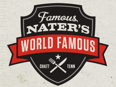 Famous Nater's logo 1 identity