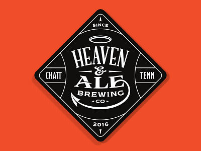 Heaven & Ale Brewing Co. Coaster