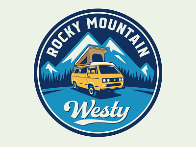 Rocky Mountain Westy Logo by Steve Hamaker on Dribbble