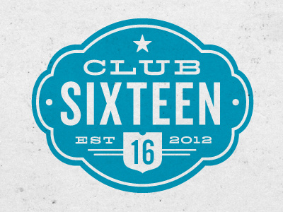 Club 16 Logo 1 16 badge club logo sixteen
