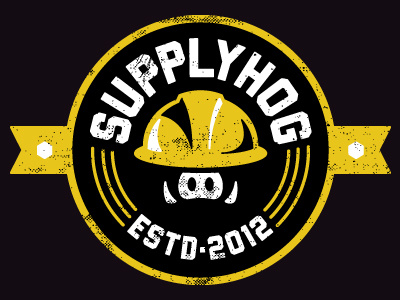 SupplyHog construction logo supply