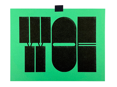 Woe illustration print risograph texture typography woe