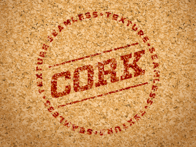 Cork Texture Update cork illustrator seal stamp texture typography vector