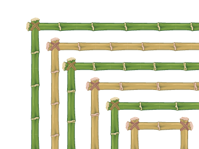 Bamboo Pattern Brush
