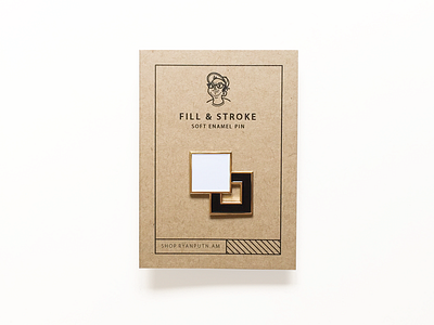 Fill And Stroke Pin fill and stroke icon packaging pin soft enamel