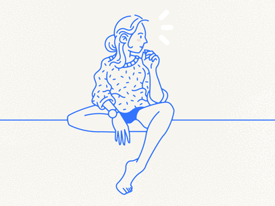 Female Figure Drawing Sitting Pose Fountain Pen Ink #1 Art Print by Frank  Ramspott - Pixels
