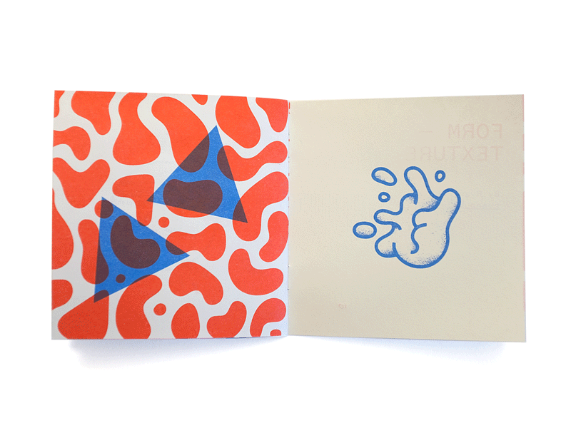 Form—Texture Zine illustration pattern print riso texture vector zine