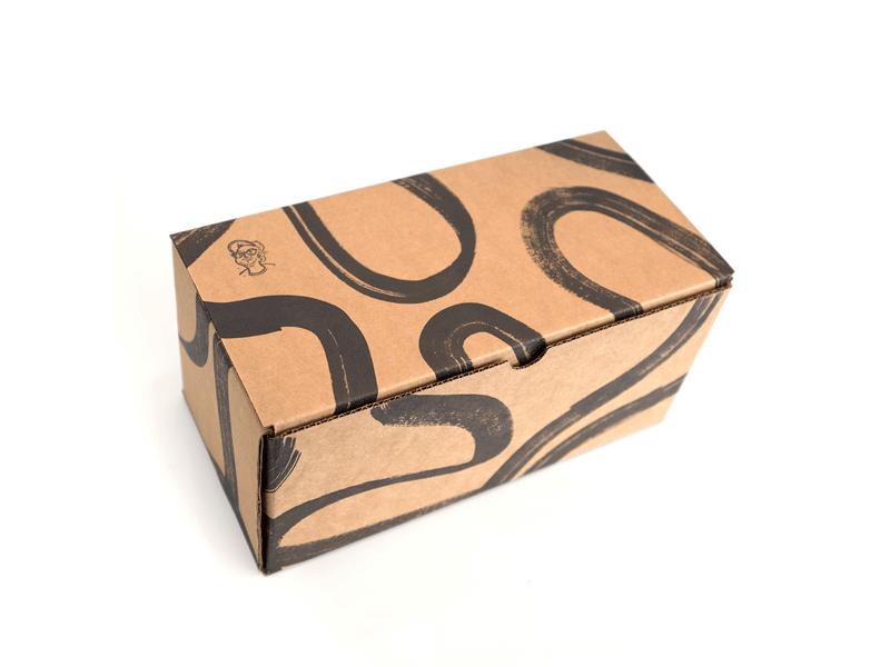 Pottery Packaging Boxes boxes brush ceramics illustration packaging paint