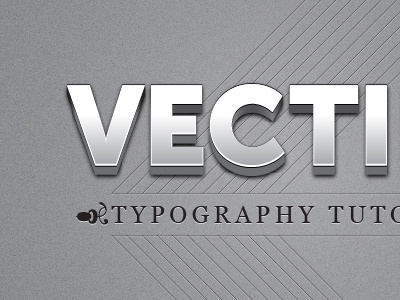 Typography Tutorial typography vector