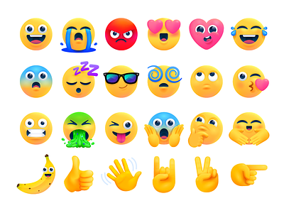 Messenger Moodie Stickers charcaters emoji icons illustration messenger mssages stickers