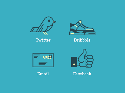 Ra contact icons