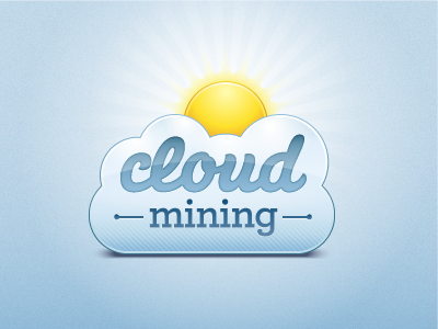 Cloud Logo cloud icon illustrator logo sun vector