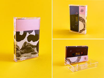 Egress Cassette analog cassette illustrations music print print design risograph