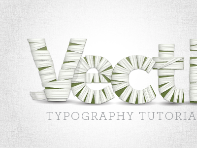 Mummy Text halloween illustrator mummy tutorial typography vector