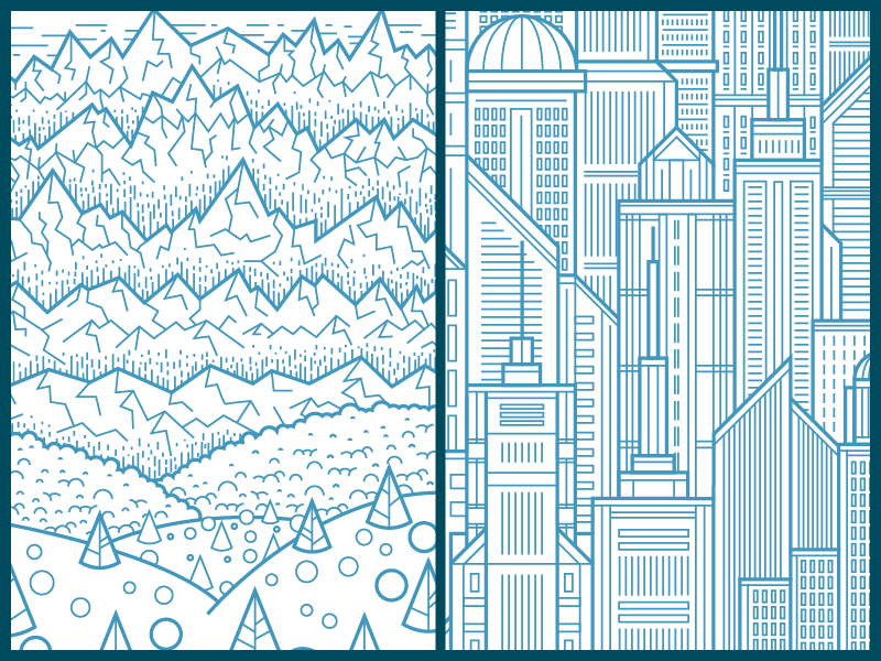 Moutian and city 2 02