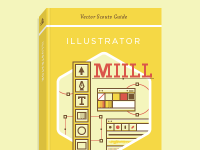 VS Guide Cover Template book cover dialog icons illustration illustrator pen tool swatches template tools typography vector