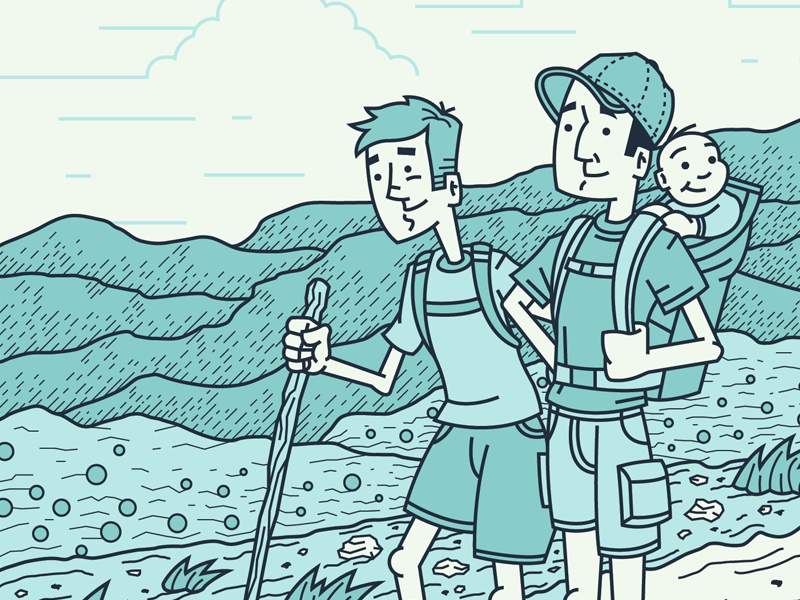Family hike