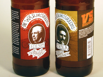 VS Brewery beer label student work