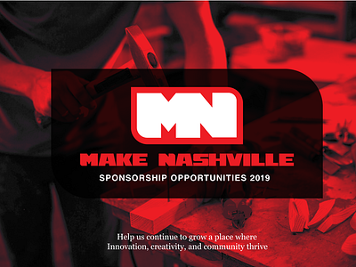 Make Nashville Sponsorship Package 2019