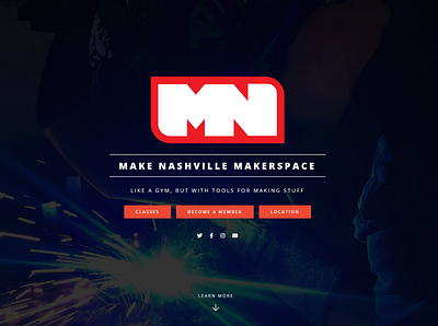 Make Nashville Website uidesign webdesign