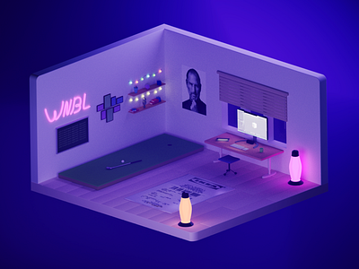 room in 3d 3d c4d cinema4d