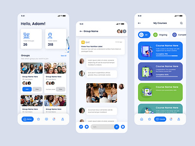 Health App UI UX Design