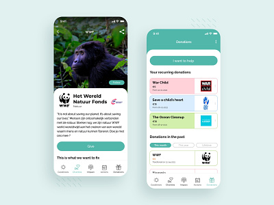 GoodPlace - Charity App app appdesign charity design donate ui uxdesign