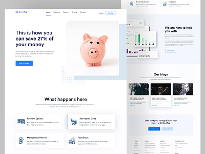 SaveTag Landing Page