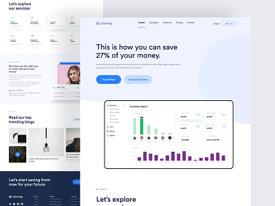 SaveTag v2 branding business dashboard ecommerce ecommerce app landing page online shop product ui ux website website design