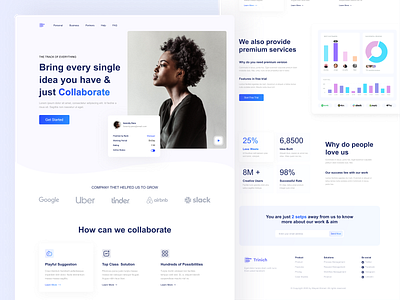 Trinch Landing Page