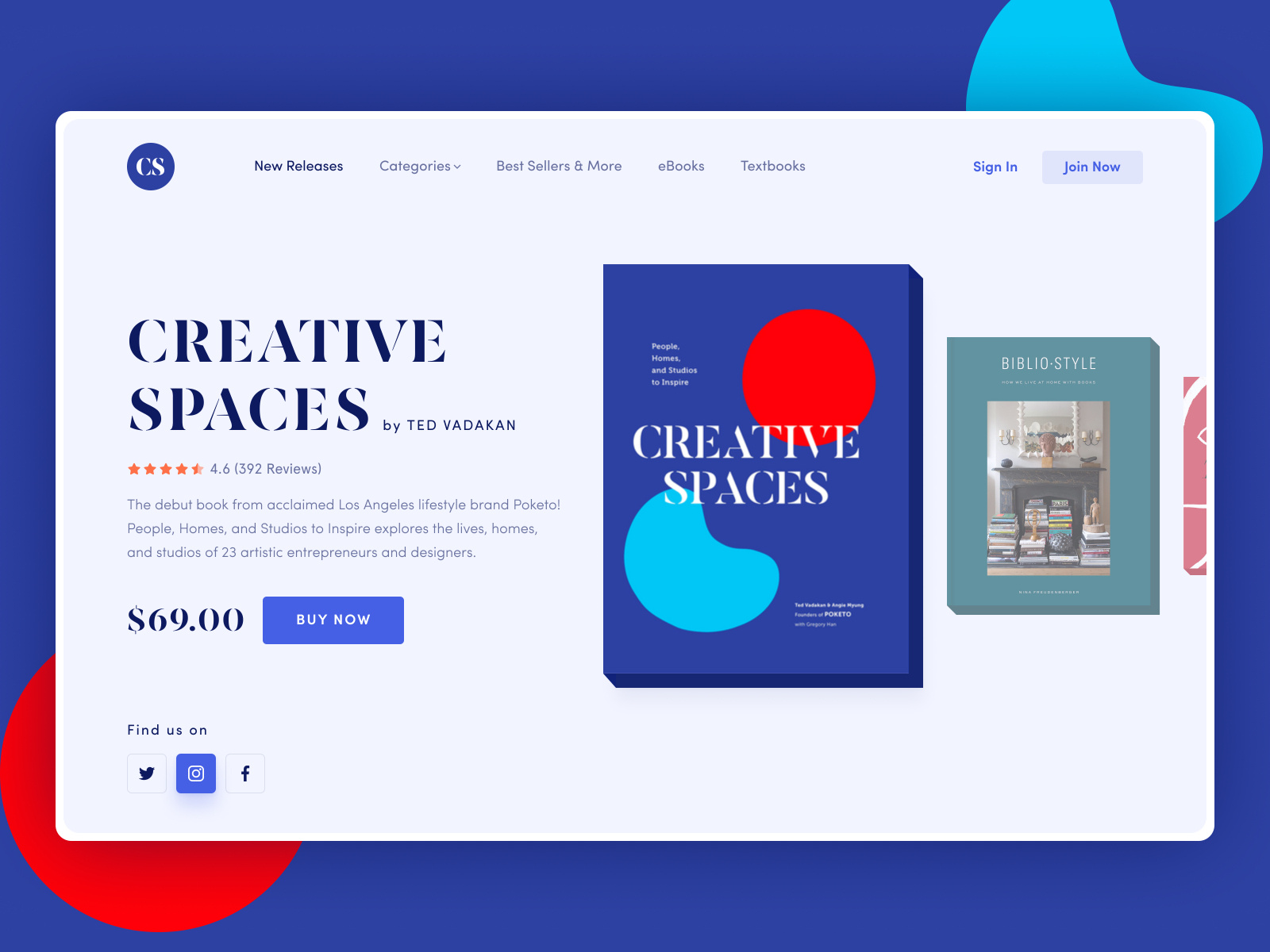 CS Web UI exploration by Mayad Ahmed on Dribbble