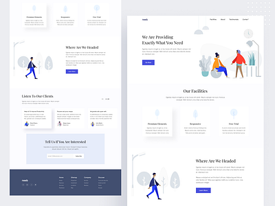 neeb Landing Page