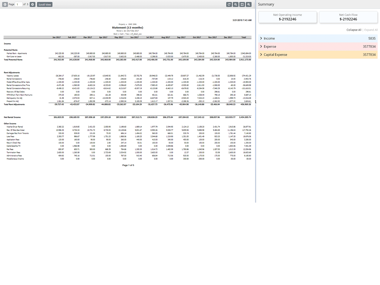 summary sheet clikai design document extraction ui