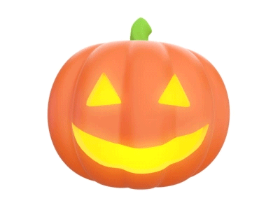 🎃 Jack-O-Lantern 3d emoji halloween jack o lantern pumpkin