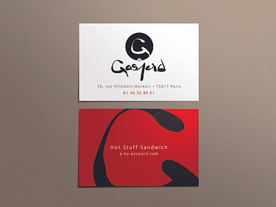 Business card - G by Gaspard